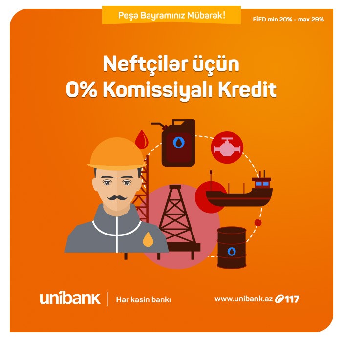 “Unibankdan neftçilərə hədiyyə