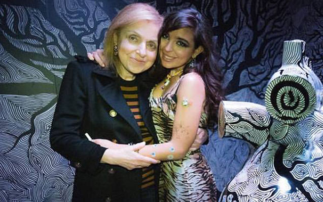 “Leyla Əliyeva bibisi ilə Londonda - Foto
