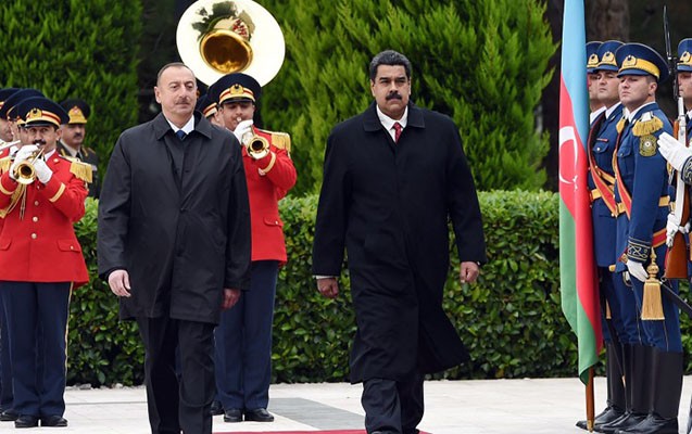 “İlham Əliyev Nikolas Maduro ilə görüşdü