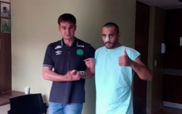 “Şapekoense”nin sağ qalan futbolçusu vətəninə qayıtdı