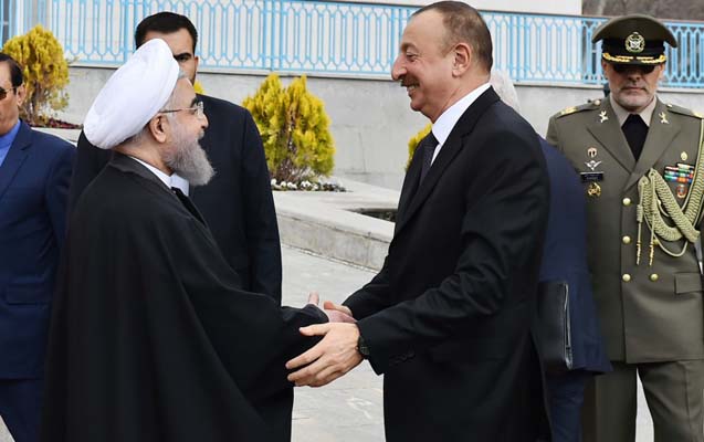 “Ruhani prezidenti “Sədabad” sarayında qarşıladı - Fotolar