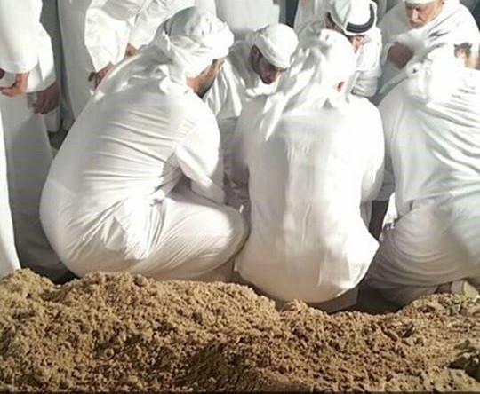 Dubay şeyxinin oğlu dəfn edildi - Fotolar