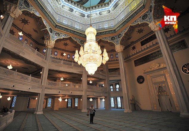 Putinin Moskvada a&ccedil;dığı ən b&ouml;y&uuml;k məsciddən - Foto+Video