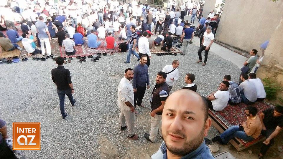 Bakıda bayram namazı  -  Foto