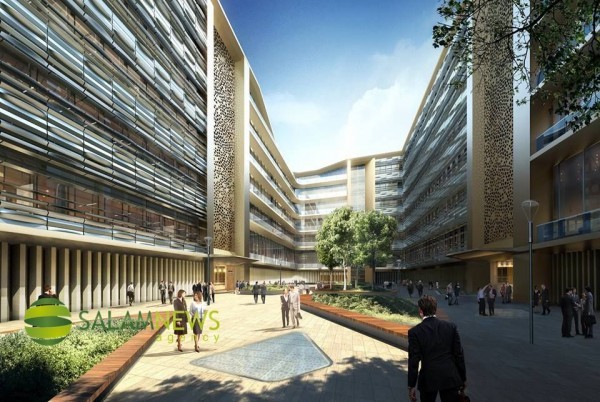 Bakıda yeni biznes mərkəzi tikiləcək  -  Foto