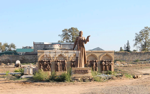 Nizami Gəncəvinin adına olan park dağılır -  Dərbənddə