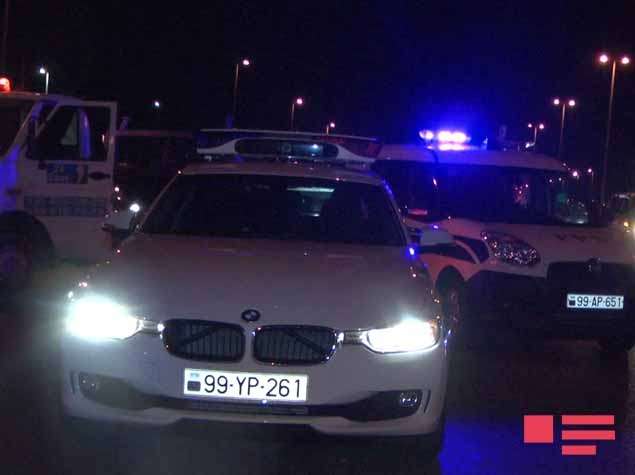 Bakıda 3 maşın toqquşdu - 3 nəfər yaralandı+Foto