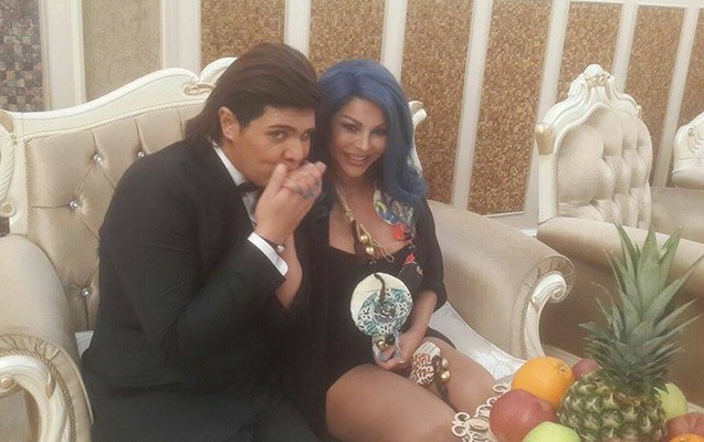 Kazımova prod&uuml;serin qardaşının toyunda - Fotolar