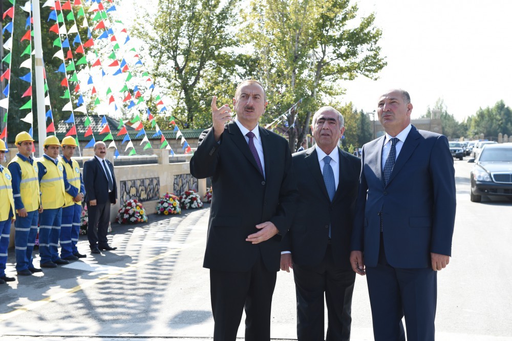 Prezident Göyçaydadır -  Foto