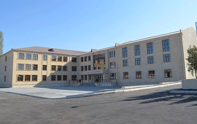 Şəmkirdə yeni məktəbin açılışı oldu -  Fotolar