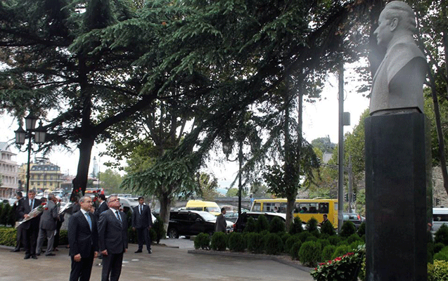 Mikayıl Cabbarov Gürcüstanda -  Fotolar