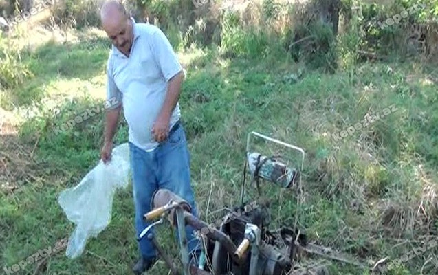 Qazax sakini yeni texnika ixtira etdi -  Foto