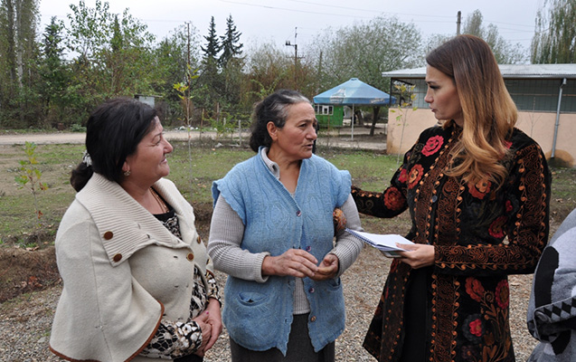 Qənirə Paşayeva Bozalqanlıda seçicilərlə görüşdü