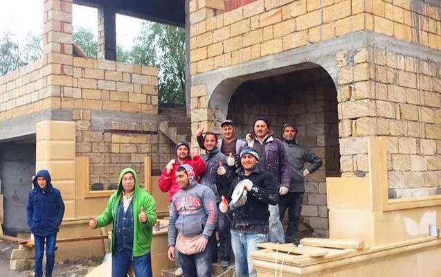 Əlikram yeni villa tikdirir - Fotolar