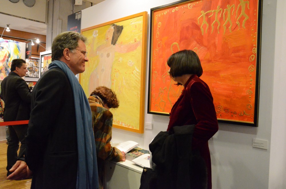 Luvr muzeyində azərbaycanlı rəssamın sərgisi - Fotolar