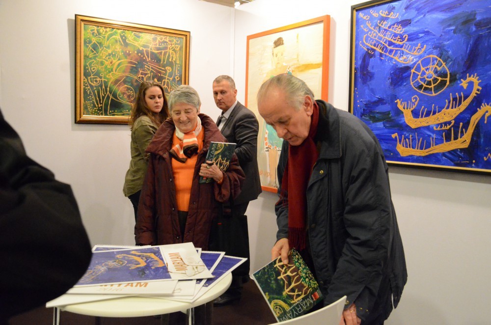 Luvr muzeyində azərbaycanlı rəssamın sərgisi - Fotolar