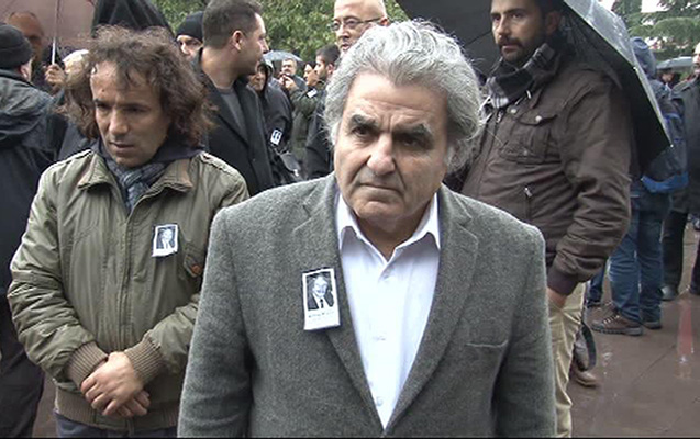 Aktyorun dəfn mərasimindən - Fotolar