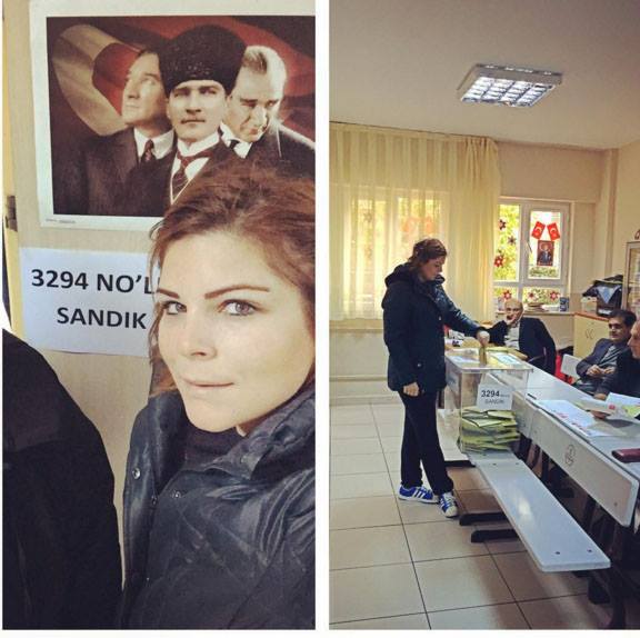 Türkiyədə məşhurlar belə səs verdi -  Fotolar