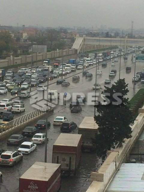 Yağış Bakını bu g&uuml;nə qoydu -  Foto+Video