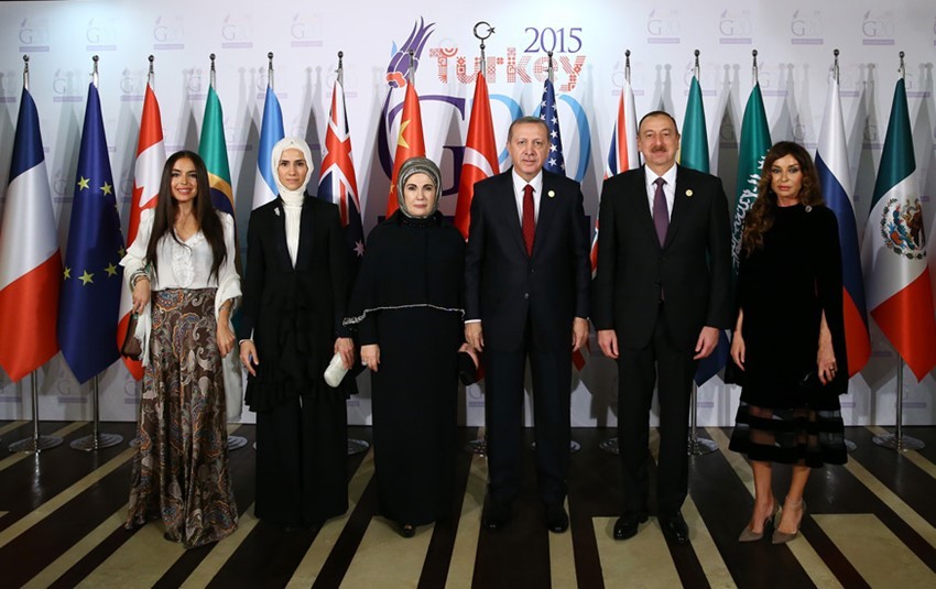 Prezident və xanımı 