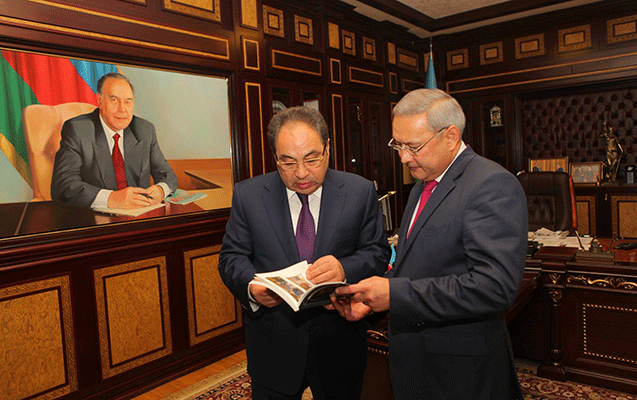 Qazaxıstan səfiri BDU-da -  Fotolar