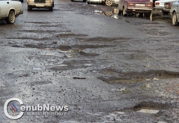 Masallıda yollar pis vəziyyətdədir -  Video+Fotolar