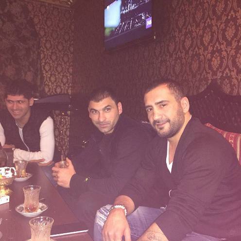 Məşhur futbolçu Bakıda  -  Foto