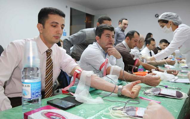 &ldquo;Bir damla qan-qurtarılan bir can&rdquo; - Fotolar