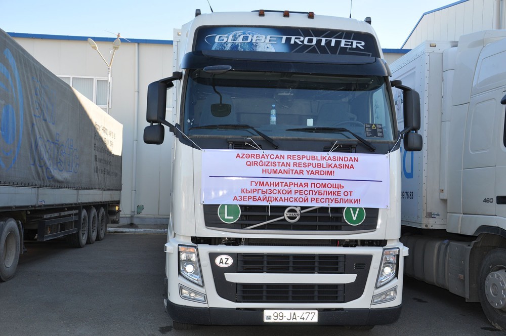 Hökumət Qırğızıstana yardım göndərdi  -  1 milyonluq