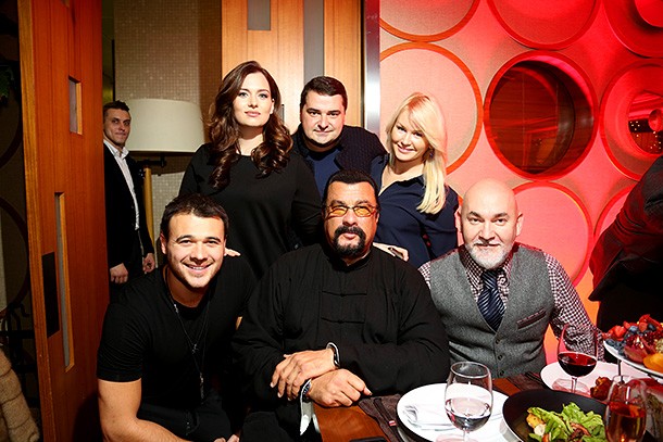 Məşhurlar Ağalarovun qonağı oldu - Fotolar