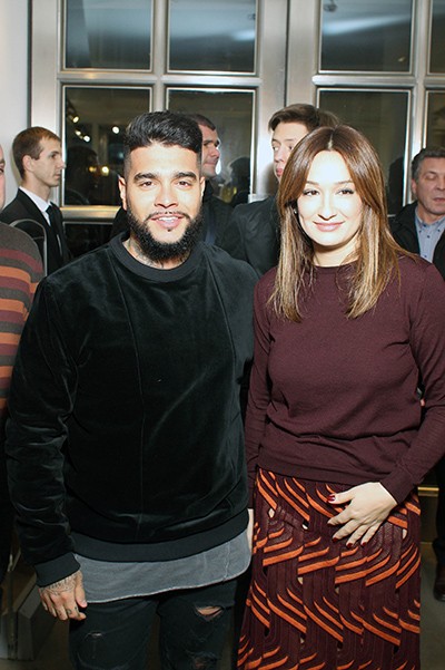 Məşhurlar azərbaycanlı biznes-ledinin butikində -  Fotolar