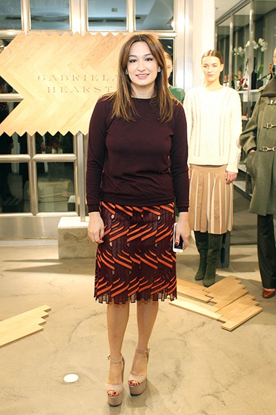 Məşhurlar azərbaycanlı biznes-ledinin butikində -  Fotolar