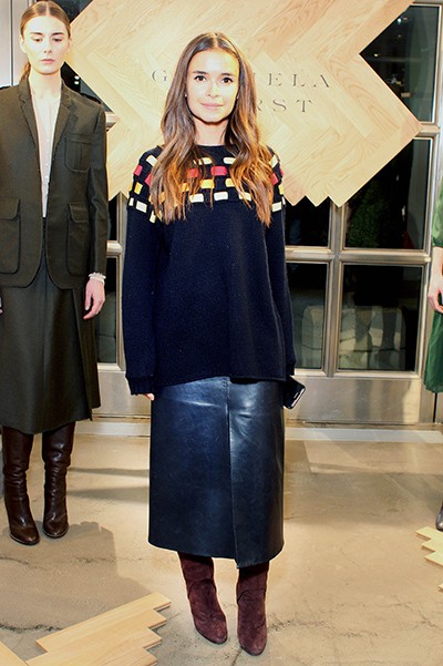 Məşhurlar azərbaycanlı biznes-ledinin butikində -  Fotolar