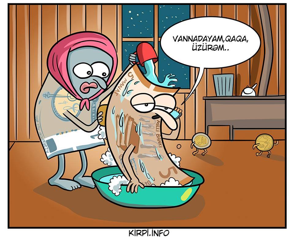 Aşağı düşürəm, nəsə lazımdır? -  Manatın halına güldülər