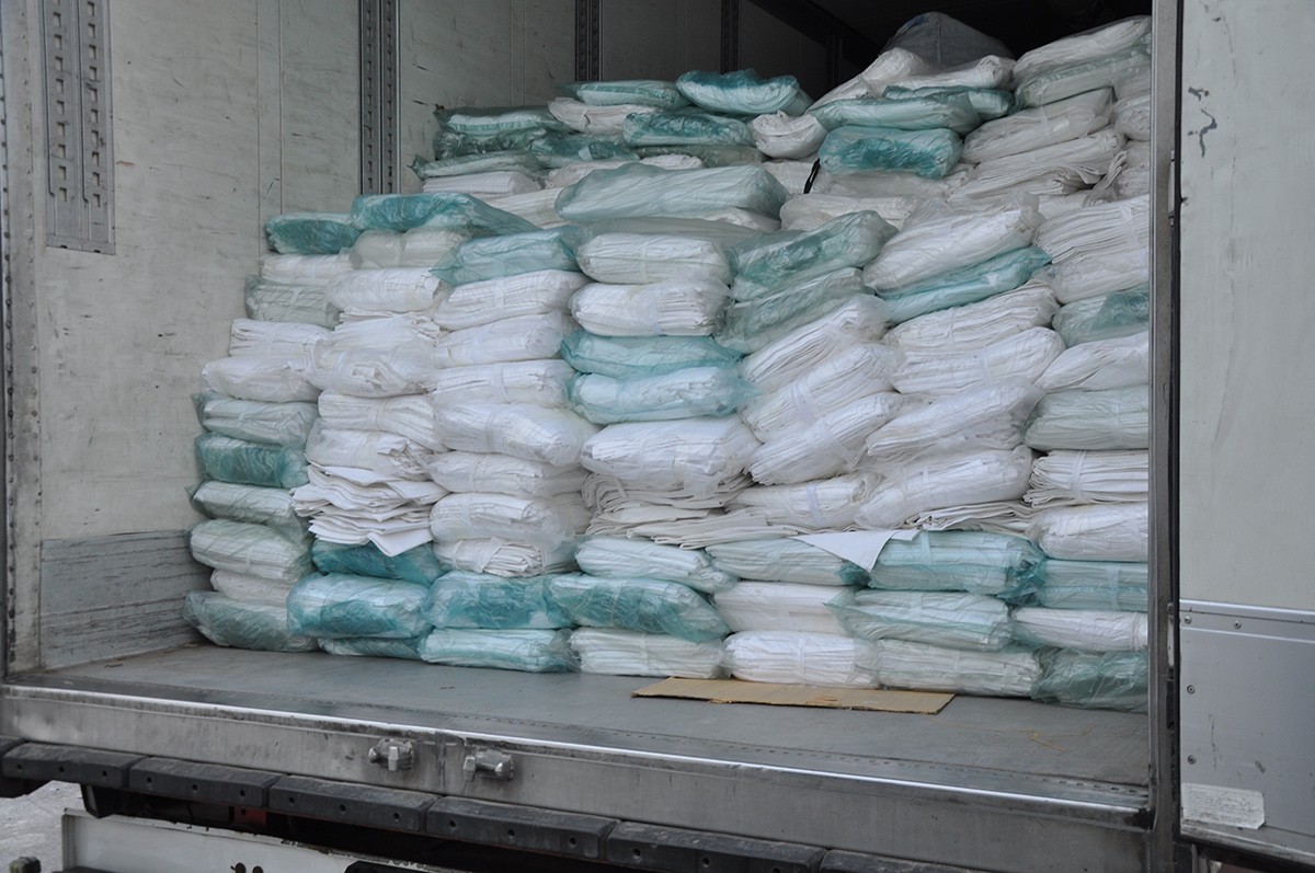 Tacikistana 800 min manatlıq yardım göndərildi -  Fotolar - Video