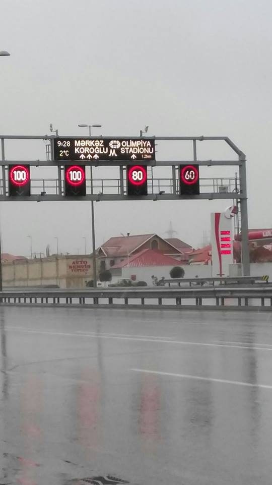 Bu yollarda sürət dəyişdi  -  Sürücülərin diqqətinə