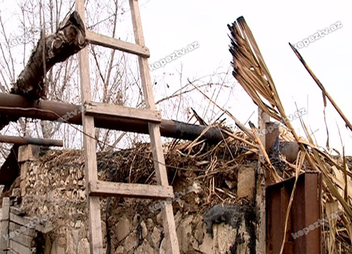 Şəmkirdəki m&uuml;əmmalı yanğınları kim t&ouml;rədir? - Fotolar