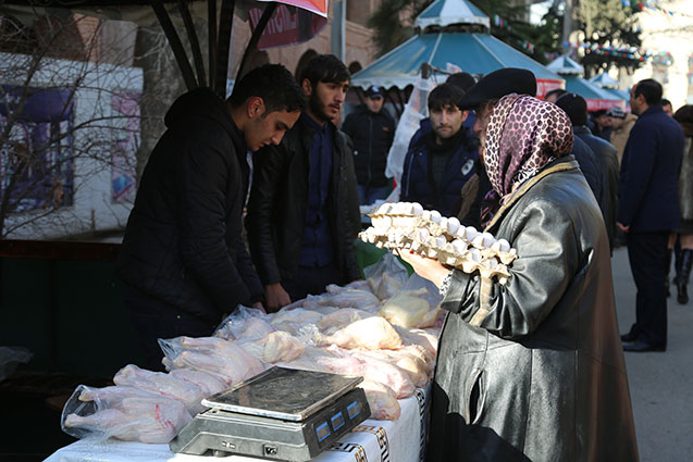 Gəncədə yumurta 10 qəpik, un isə 21 manat...