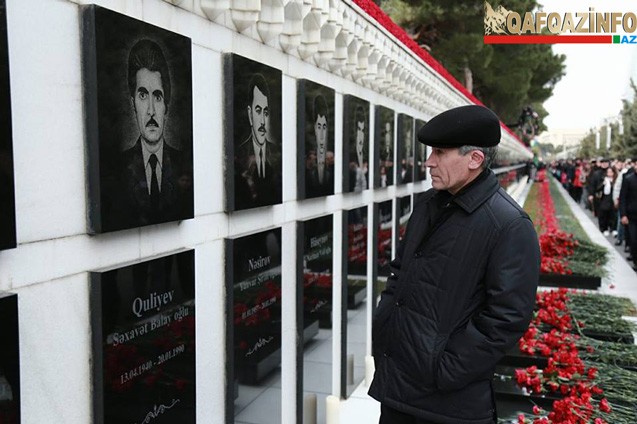 Şəhidlərin qohumları bu g&uuml;n... Fotosessiya