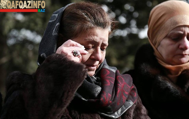 Şəhidlərin qohumları bu g&uuml;n... Fotosessiya