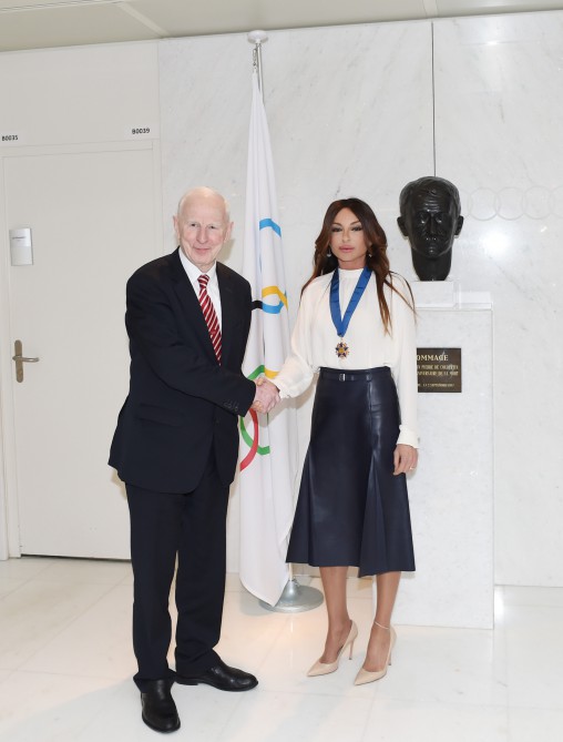 “Burada olmaqdan çox xoşbəxtəm” -  Mehriban Əliyeva+Foto