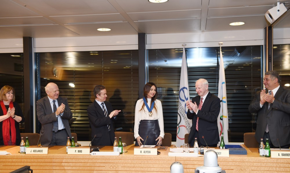 “Burada olmaqdan çox xoşbəxtəm” -  Mehriban Əliyeva+Foto