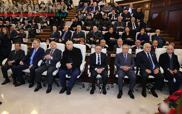 Ramiz Mehdiyevlə Mədət Quliyev vida mərasimində  -  Fotolar+yenilənir