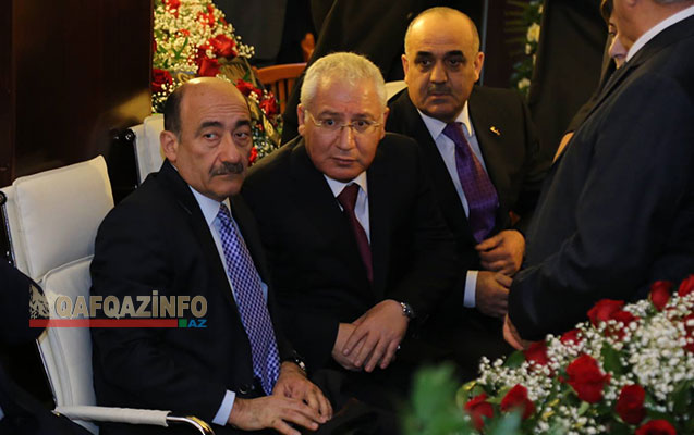 Ramiz Mehdiyevlə Mədət Quliyev vida mərasimində  -  Fotolar+yenilənir