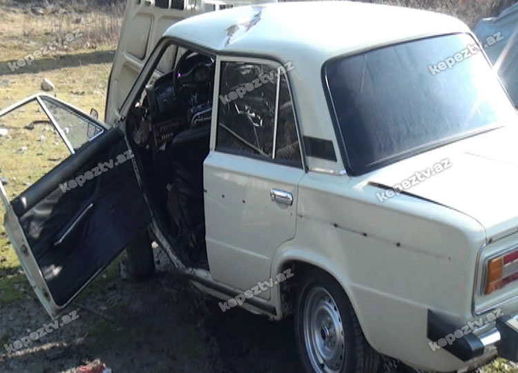 Qazaxda ağır qəza - 2 &ouml;l&uuml;, 3 yaralı+Foto