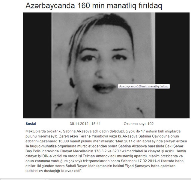 “Elnur Nağızadə dedi ki, bu 100 minlik işdi, 50 minə düzəldəcəm”