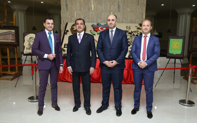 İcra baş&ccedil;ısı şokolad sərgisində - Foto