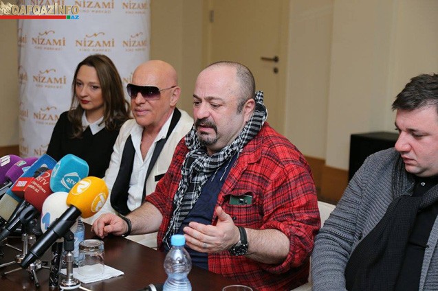 Nazir xanımı ilə təqdimatda -  Fotolar