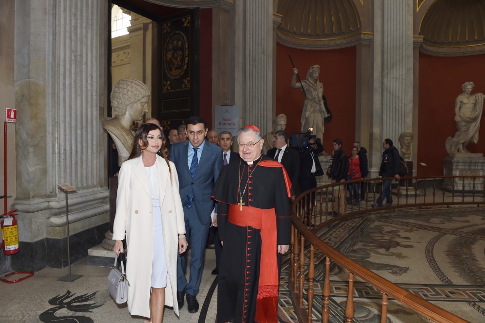 Mehriban Əliyeva Vatikanda - Fotolar
