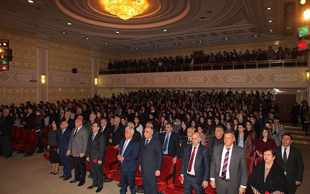 Xocalıya uçan pilot tələbələrlə görüşdü  -  Fotolar